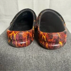 CROCS Fiery Black and Orange Sandals CROCS | Shoes | Crocs Fiery Black And Orange Sandals | Poshmark main image 4